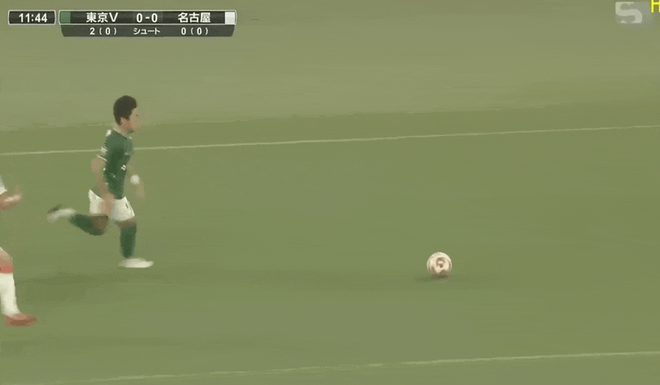 天皇杯半场战报：新井悠太与内田宅哉破门，东京绿茵1-1名古屋