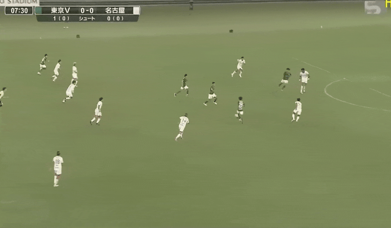 天皇杯半场战报：新井悠太与内田宅哉破门，东京绿茵1-1名古屋